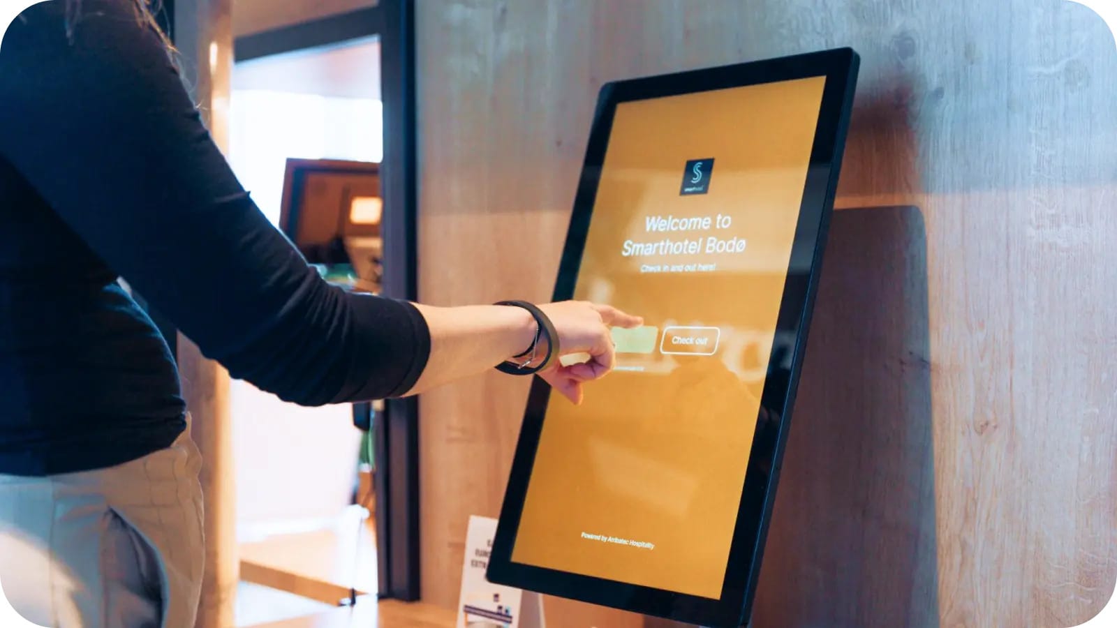 Using digital signage API to build interactive content.